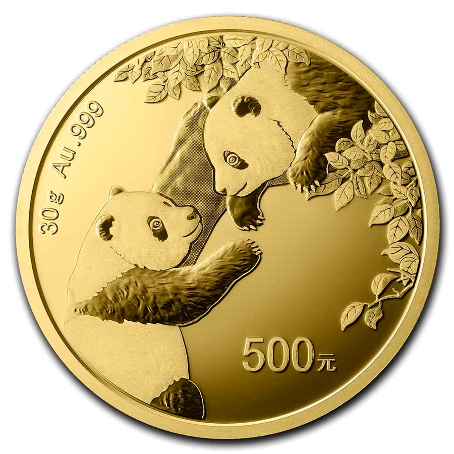 2023 30 gm. Chinese Panda Gold Coin