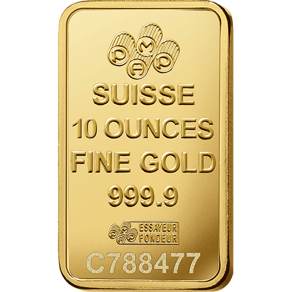 10 oz Credit Suisse Gold Bar