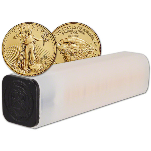 1/10 oz. American Eagle Gold Tube 50 Coins
