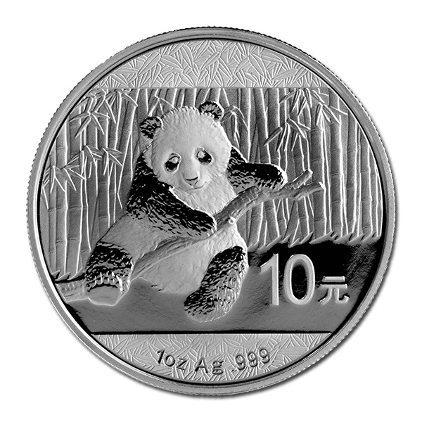 1 oz. Chinese Panda Silver Coin