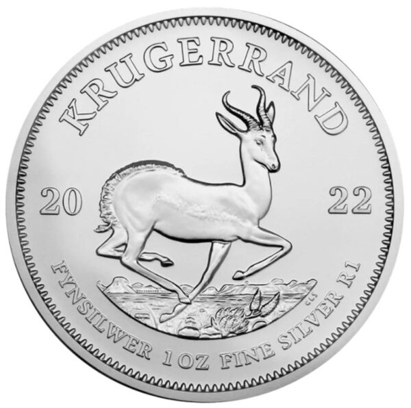 2022 1 oz. South African Krugerrand Silver Coin
