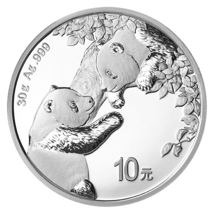 2023 30 gm. Chinese Panda Silver Coin
