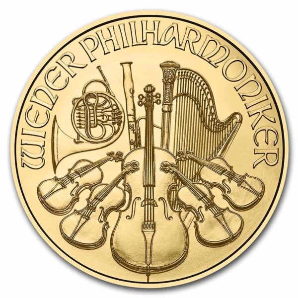 2023 1 oz. Austrian Gold Philharmonic Gold Coin