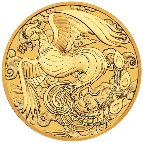 1/4 oz. Australian Mythical Creatures Phoenix Gold Coin