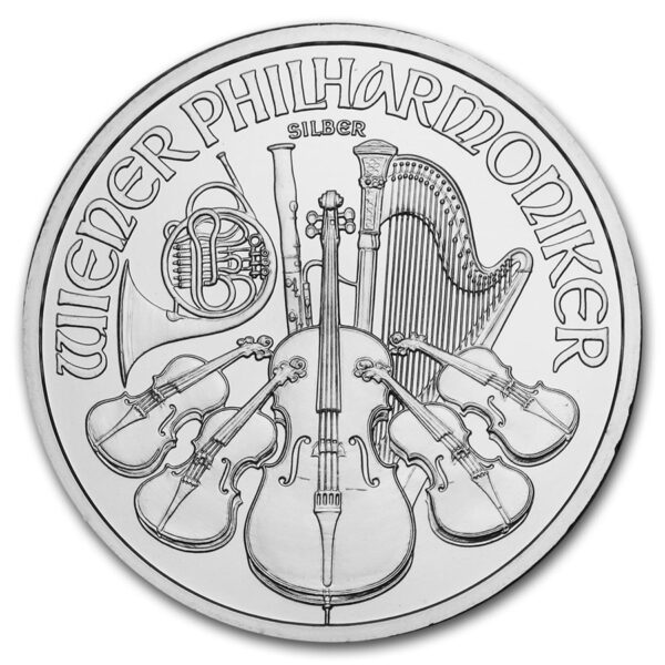 2024 1 oz. Austrian Gold Philharmonic Silver Coin