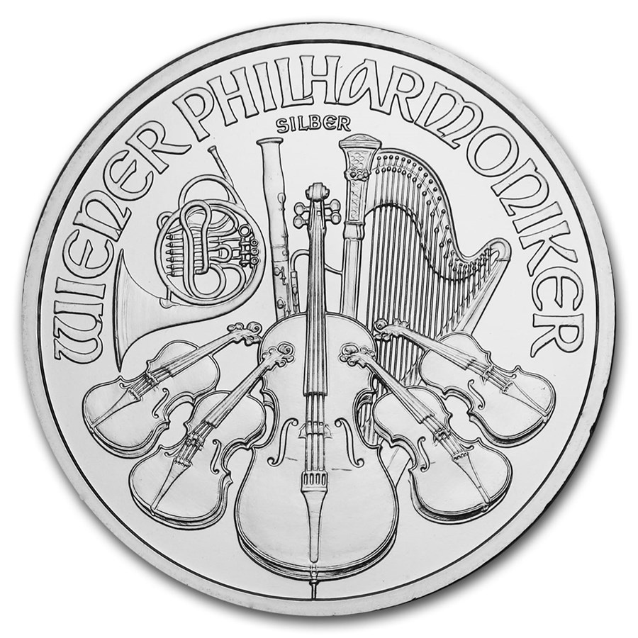 2024 1 oz. Austrian Gold Philharmonic Silver Coin